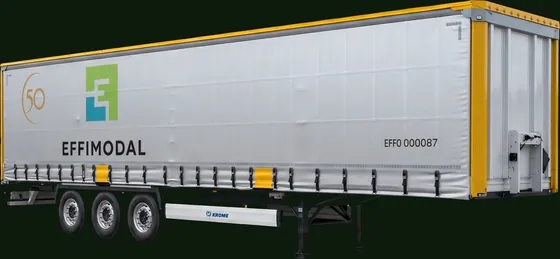 Effimodal Cranable Curtain Trailer